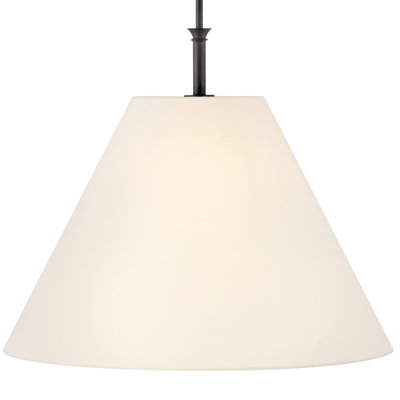 Greta Lrg Linen Pendant Light by Hinkley