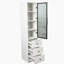 Armoire de rangement élégante blanche - Organisateur moderne et spacieux pour n'importe quelle pièce