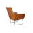 Ismaael Faux Leather Armchair-1323583698