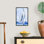 Reproduction d’art sur toile « Blue Sails II » par Ethan Harper