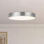 Musa 11-in Black dimmable LED Flush Mount-443386889