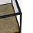 Jaylan End Table w/ Tempered Glass Top & 1 Drawer