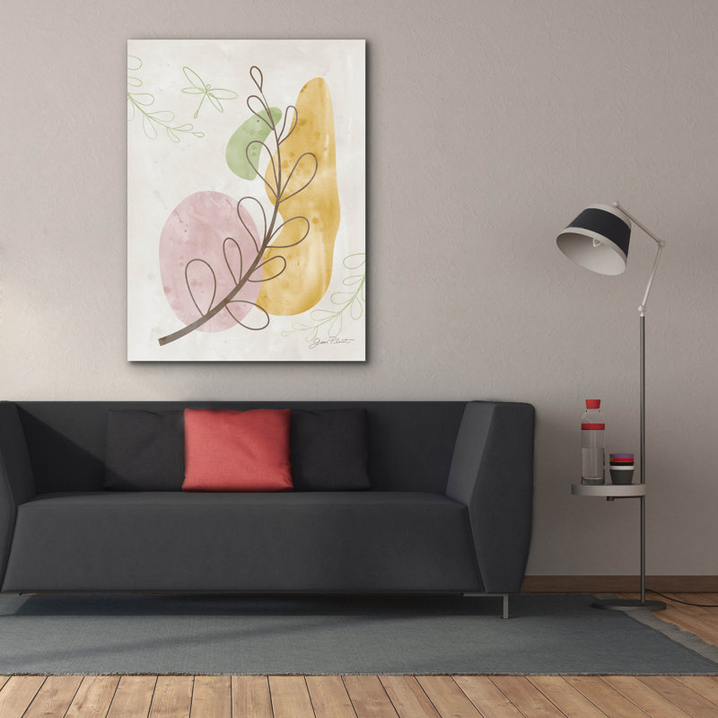 Toile épique Graffiti «Organic Abstract 2» par Jean Plout, 40 po x 54 po