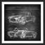 « 1965 shelby cobra »-cadre photo, impression sur papier-20977584