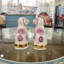 Petite paire de figurines de style lapin rose Staffordshire-121598879