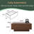  Fully Assembled 2-Drawer Square Coffee Table-2006428649-2006366594