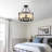 6 - Light Dimmable Drum Chandelier
