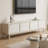 78.7"W Modern Storage TV Stand Beige Style Sideboard