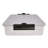 Farberware Snacklebox 11-Compartment Organizer with Plastic Locking Lid and Black Handles, 11x16 Inches
