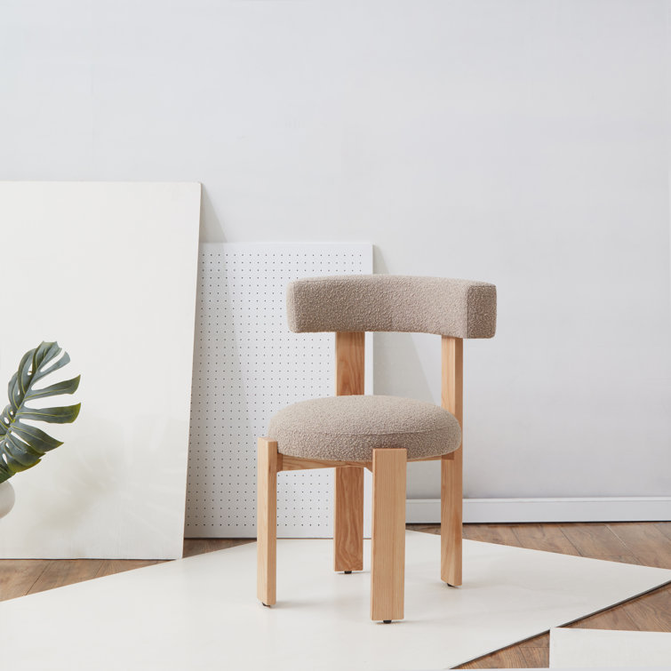 Eugenia Slat Back Side Chair in White