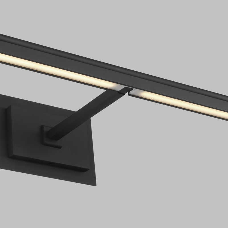 Kal Dimmable LED Wall Mounted Picture Light, Nightshade Black