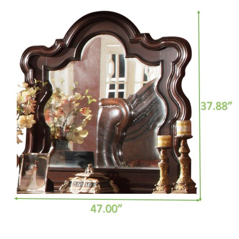 Ensemble de chambre à coucher traditionnel 4 pièces , Queen