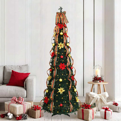 Artificial Christmas Tree Green PVC