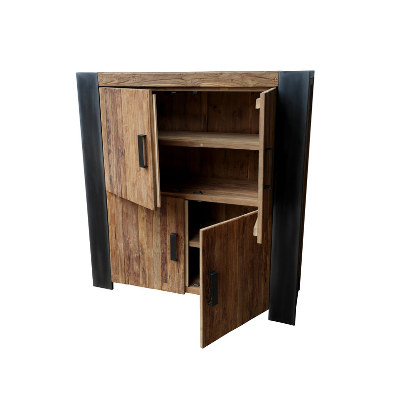 Galento 141cm Solid Wood Sideboard