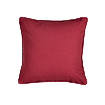On Course Stripe Traditional Cotton Square Pillow