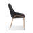 19.5'' H Linen Blend Upholstered Metal Side Chair-670733509