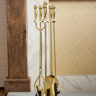 Worthen Iron Fireplace Tool Set