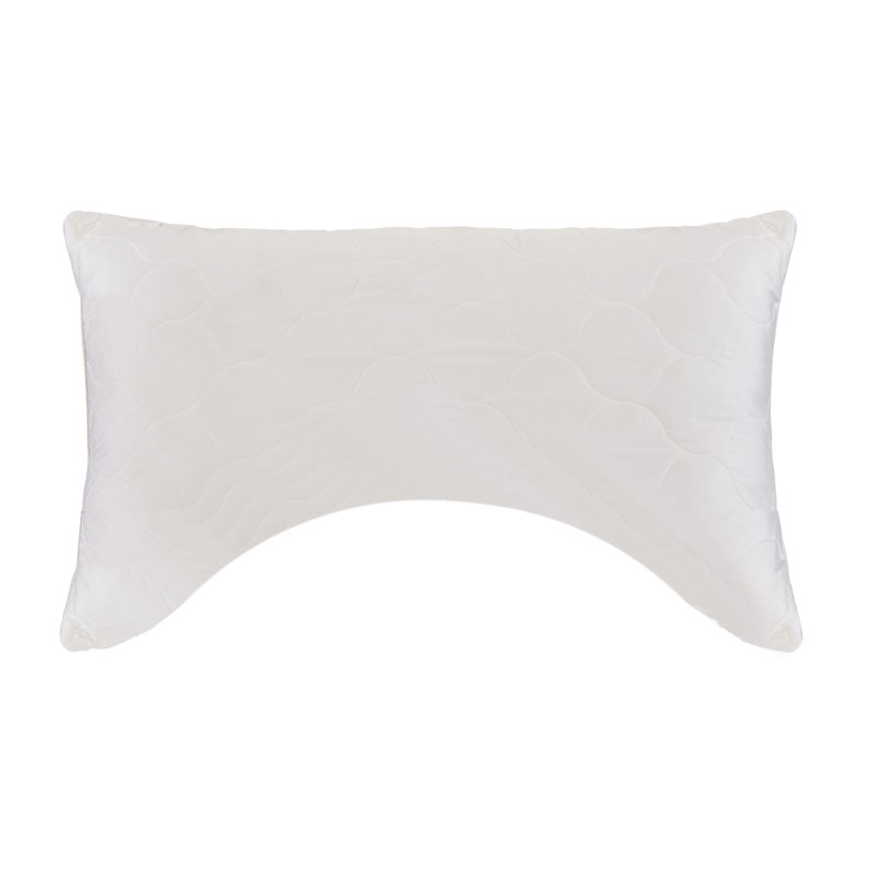 Oreiller ergonomique hypoallergénique en coton