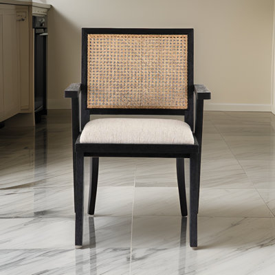 Barco 19'' H Linen Upholstered Armchair