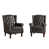 Black Faux Leather selected