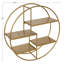Rachelle 4 Piece Circle Metal Accent Shelf