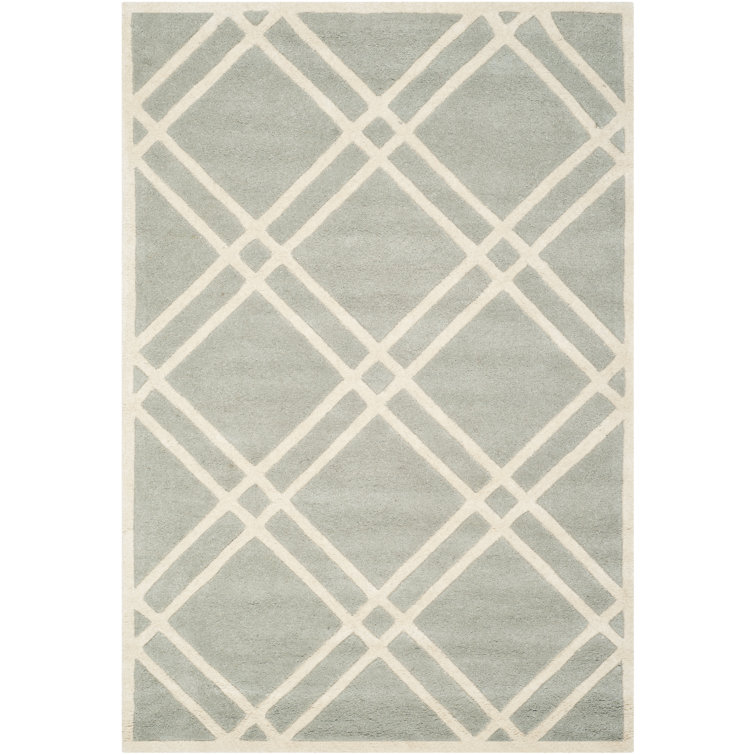 Teresita Hand Tufted Wool Geometric Rug
