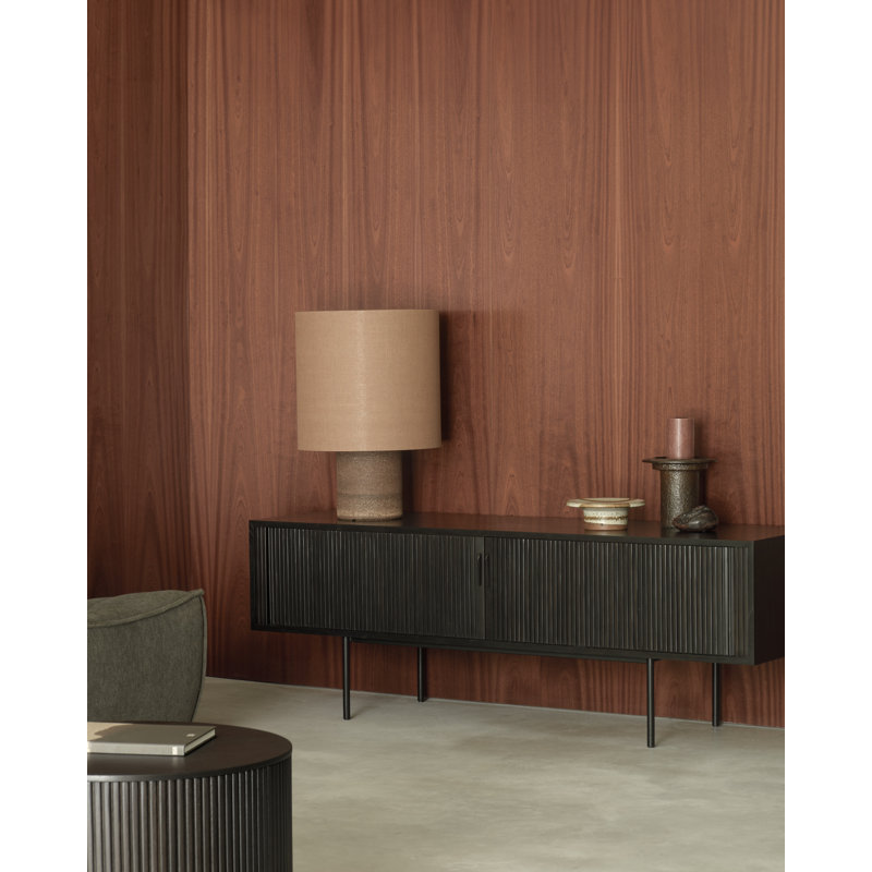 Roller Max Solid Wood TV Stand