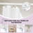 Floral Shower Curtain with Hooks Included