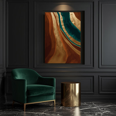 Art mural abstrait sur toile 79