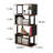 4-Tier Open Shelf Bookcase, Multi-Functional Storage Rack for Home Office & Living Room-1653842215