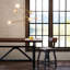 Cyrus 6-Globe Light Architectural Metal Chandelier