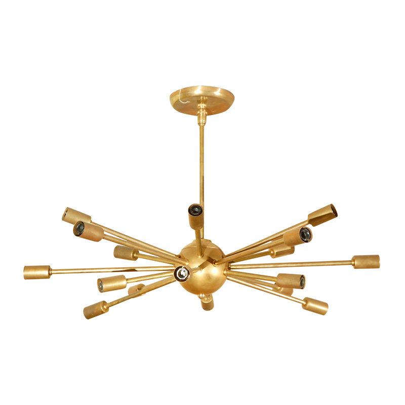 Lustre spoutnik à sphère 26 lumières Clarabelle
