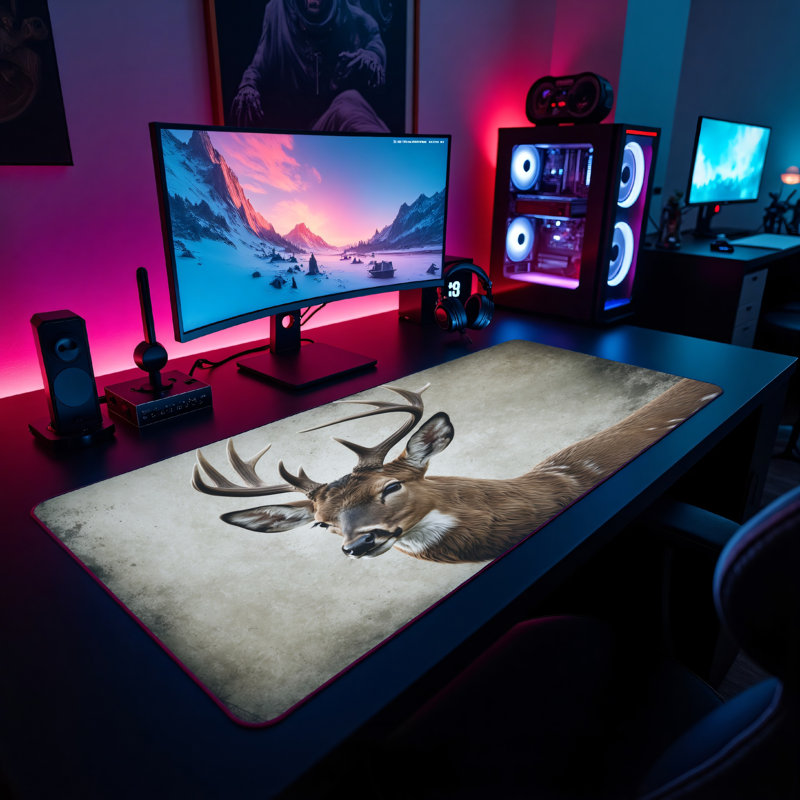 Polyester Desk Pad, 23.6x13.8
