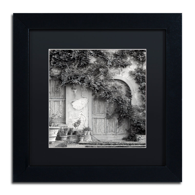 Alan Blaustein, «Tuscany VI», reproduction de photo encadrée, H 11 po x l 14 po x P 0,5 po, Noir