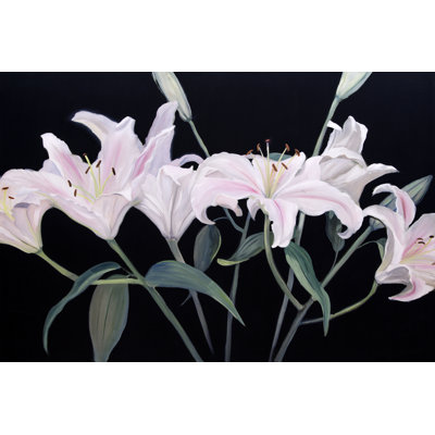 Dramatic Lilies - Graphic Art
