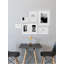 Gunnlog White Wood Picture Frame with Mat