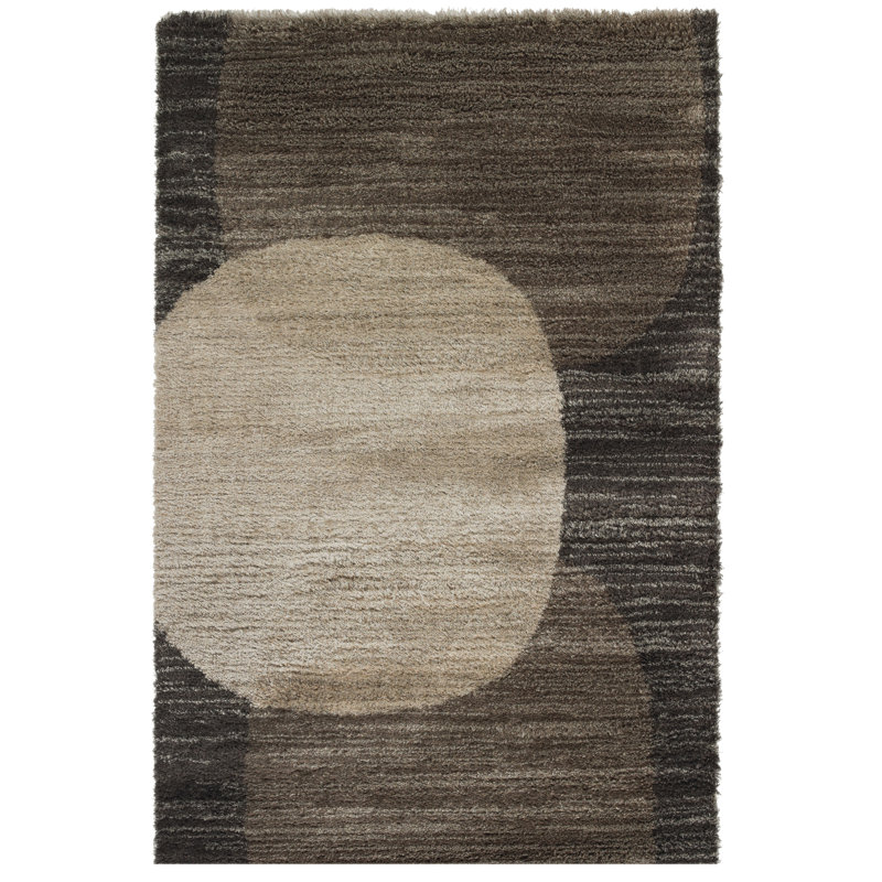 Tapis brun Kurland Trendsgy, Rectangle 7 pi 9,6 po x 11 pi 2 po