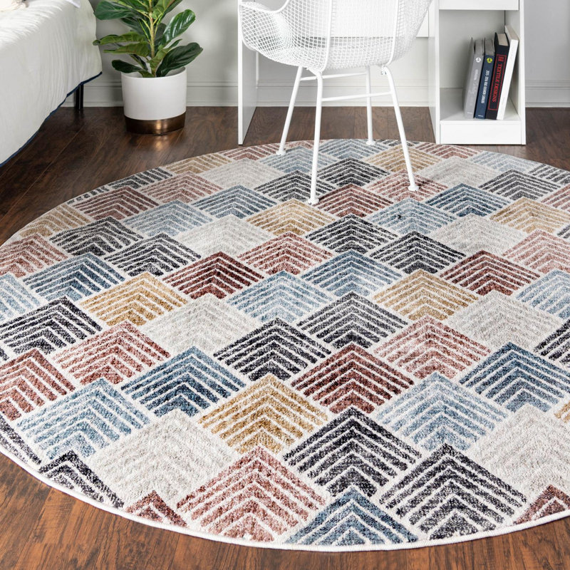 Tapis Everly Quinn Jera, Rond 7 pi