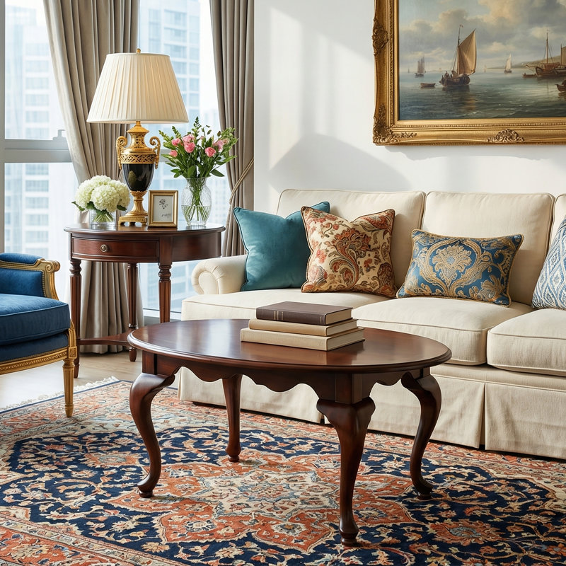 Grace Coffee Table, Cherry