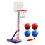 Ensemble de jeu de basketball pour piscine avec 4 balles gonflables