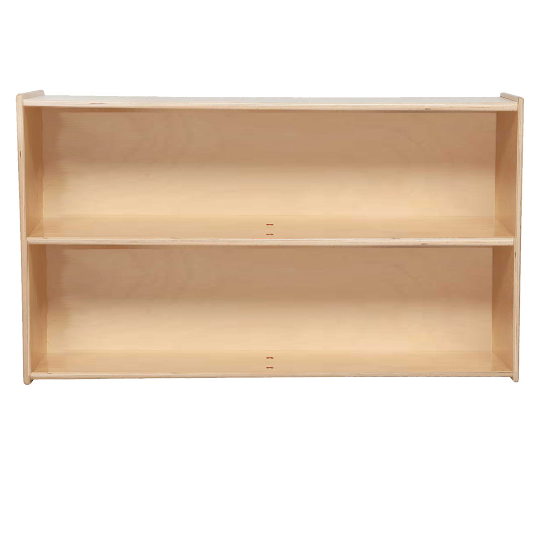 Contender 2 Compartment Shelving Unit, 27¼"H Wood Designs Assembly: Assembled