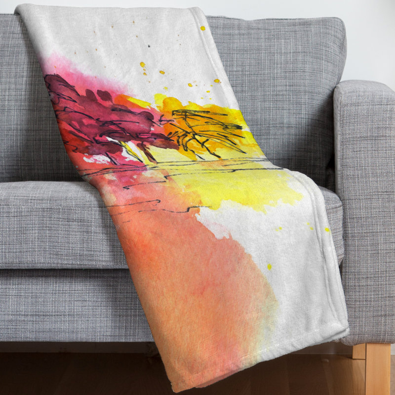 Laura Trevey Hand Woven Throw Blanket