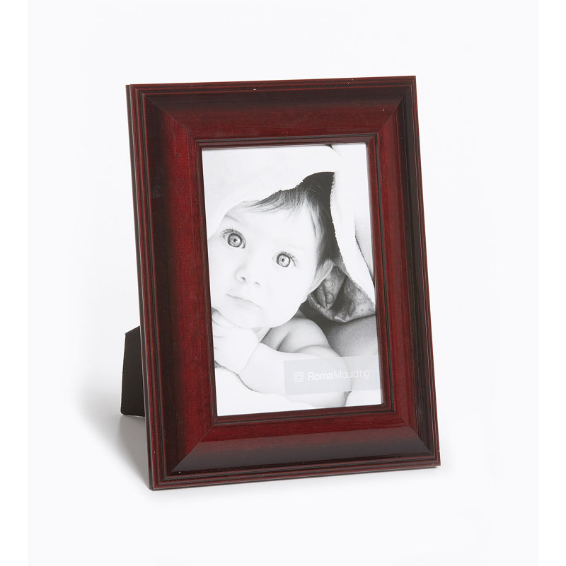 Cadre photo Ramino, 5" x 7", Acajou