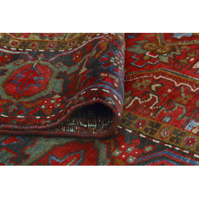 Khylar Heriz Birk Red Rug