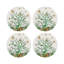 Sous-verres ronds corail-119014981