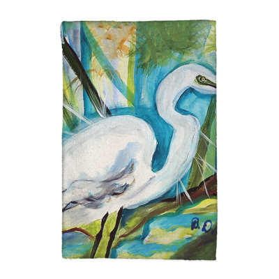 Serviette de cuisine Betsy Great Egret