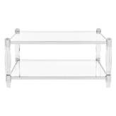 Gus Modern Acrylic I-Beam Table & Reviews | Perigold