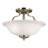 86EE1E9DA40048A0B187FE6DACDF3595 Traditional Brushed NICKEL Emmons Two Light Semi-Flush Mount-57808713-20346094