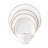 Meaghen Piece Bone China Dinnerware Set - Service for 4
