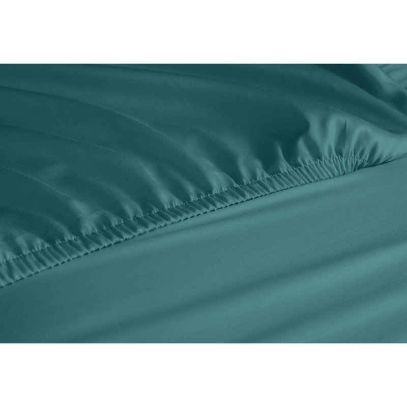 Lux Decor 6-Piece Ultra-Soft Microfiber Sheet Set Deep Pocket Fitted Sheet, Wrinkle & Fade-Resistant, Hotel Quality Bedding